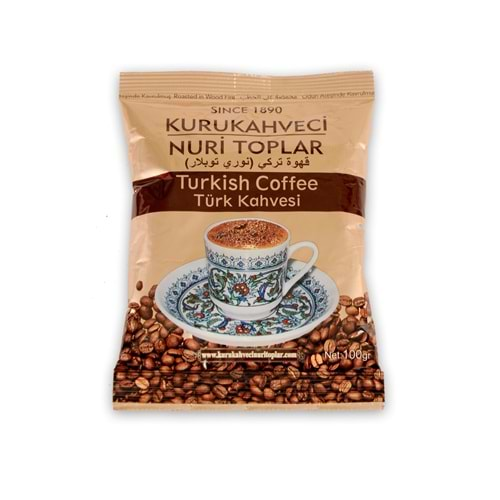 NURİ TOPLAR TÜRK KAHVESİ 100 GR