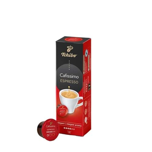 TCHİBO CAFİSSİMO ESPRESSO ELEGANT AROMA KAPSÜL KAHVE10 ADET