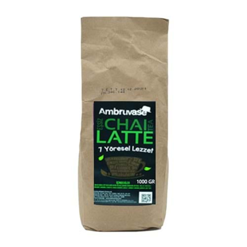 AMBRUVASE TOZ CHAİ TEA LATTE 1 KG