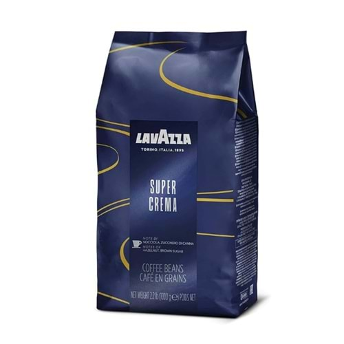 LAVAZZA SÜPER CREMA ESPRESSO ÇEKİRDEK KAHVE 1 KG