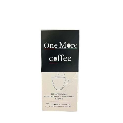 ONE MORE LUNGO NESPRESSO KAPSÜL KAHVE 10 ADET *5 GR