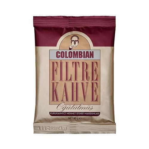 MEHMET EFENDİ COLOMBİAN FİLTRE KAHVE 80 GR