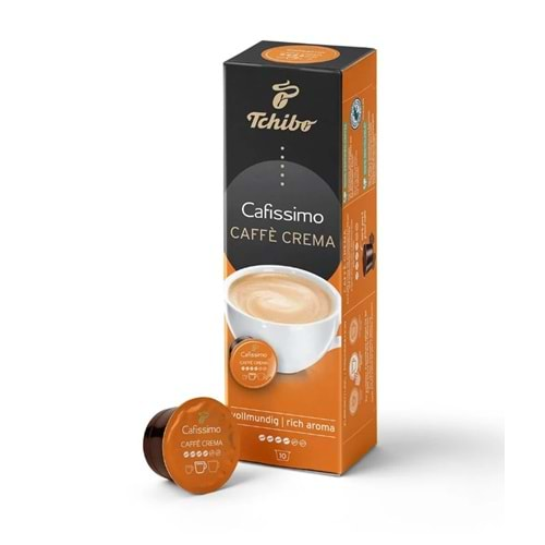 TCHİBO CAFİSSİMO CAFFE CREMA RİCH AROMA KAPSÜL KAHVE 10 ADET 483508