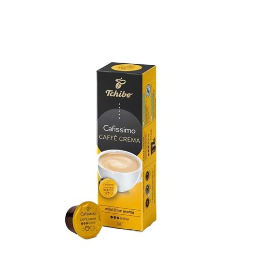 TCHİBO CAFİSSİMO CAFFE CREMA FİNE AROMA KAPSÜL KAHVE 10 ADET