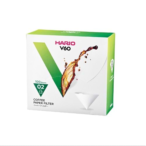 HARİO V60 02 FİLTRE KAHVE KAĞIDI 100 LÜ