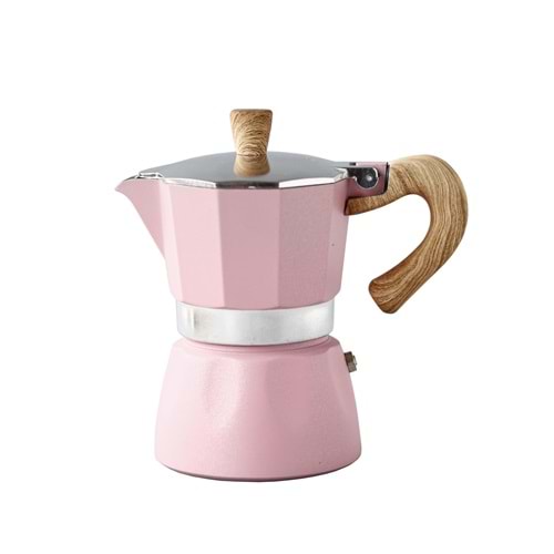 PEMBE MOKA POT 3 CUP (PERKÜLATÖR)