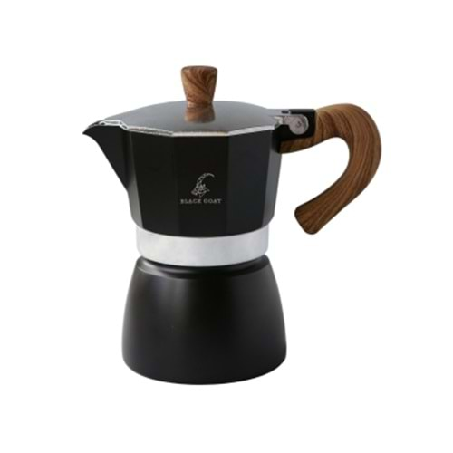 SİYAH MOKA POT 3 CUP (PERKÜLATÖR)