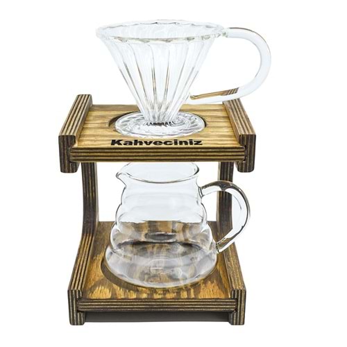 KAHVECİNİZ AHSAP DRİP STATİON