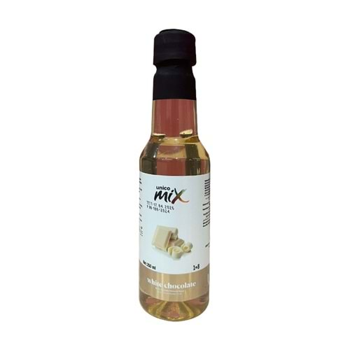 UNİCOMİX BEYAZ ÇİKOLATA ŞURUP PET ŞİŞE 250 ML