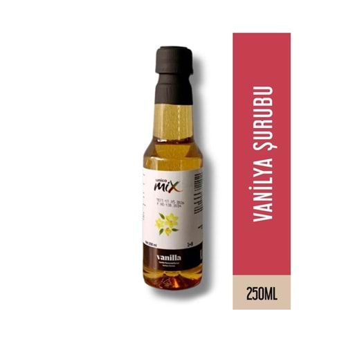 UNİCOMİX VANİLYA ŞURUP PET ŞİŞE 250 ML