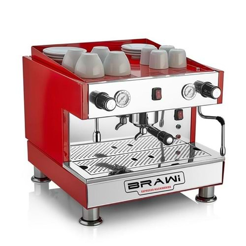 BRAWİ K-ONE EL 1 GRUPLU YARI OTOMATİK ESPRESSO KAHVE MAKİNESİ