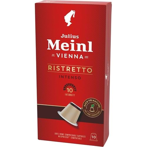 JULIUS MEINL RİSTRETTO İNTENSO KAPSÜL KAHVE 10 ADET NESPRESSO UYUMLU