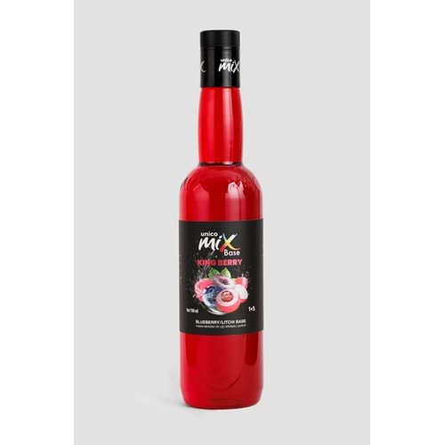 UNİCOMİX YABAN MERSİNİ VE LİÇİ AROMALI BASE 700 ML