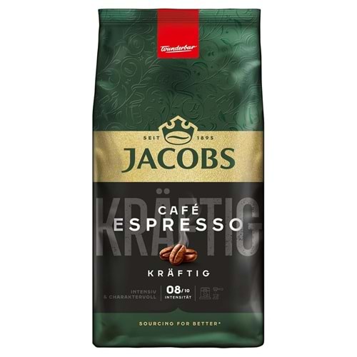 JACOBS CAFE ESPRESSO STRONG ÇEKİRDEK KAHVE 500 GR