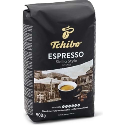 TCHİBO ESPRESSO SİCİLİA STYLE ÇEKİRDEK KAHVE 500 GR