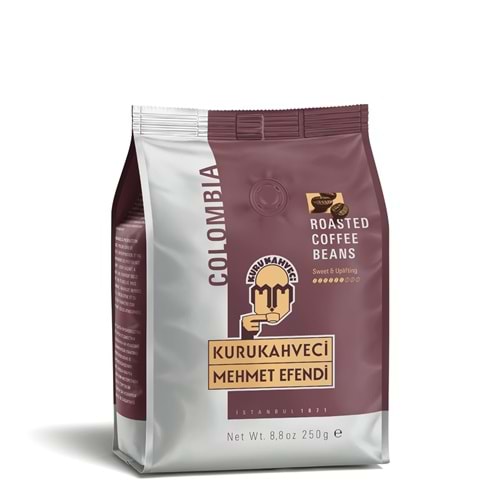 Kurukahveci Mehmet Efendi Colombian Çekirdek Kahve 250 Gr