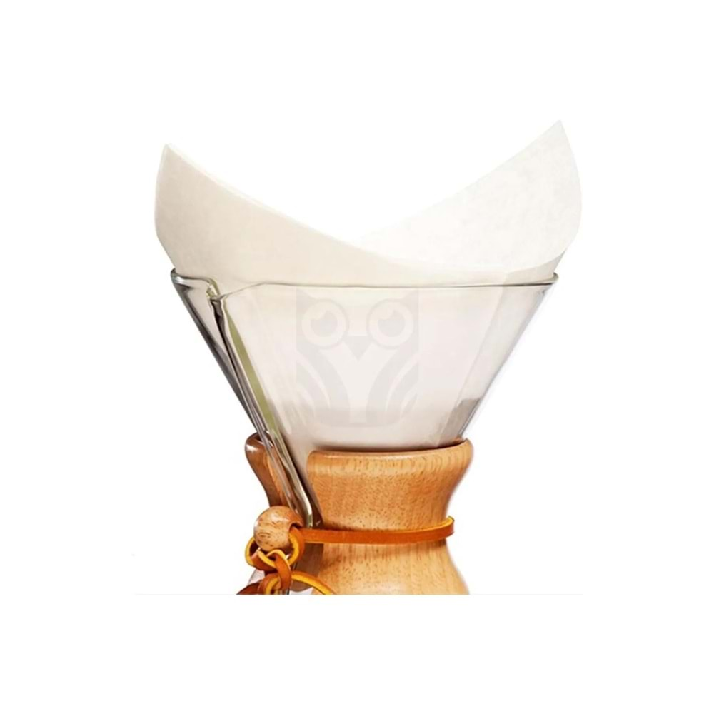 ONE MORE CHEMEX UYUMLU FİLTRE KAHVE KAĞIDI 6-8 CUP 100 ADET